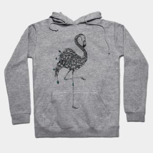 Poetic Flamingo Hoodie